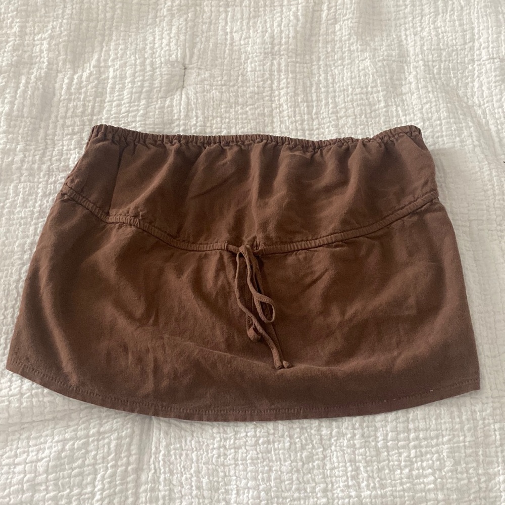 Brandy Melville brown crop top